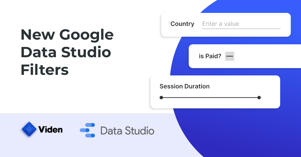Google Data Studio Filters