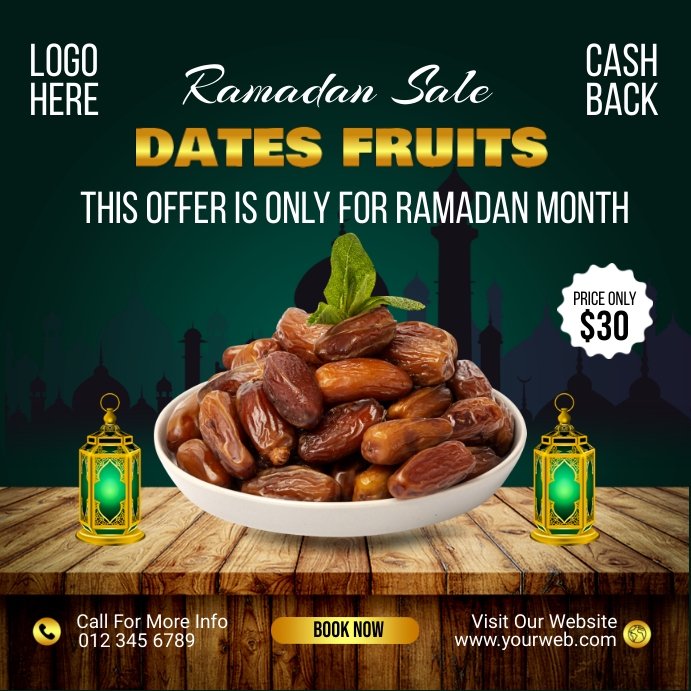 Ramadan ad banner 
